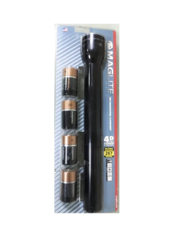 Heavy Duty Incandescent 4 D Cell Flashlight