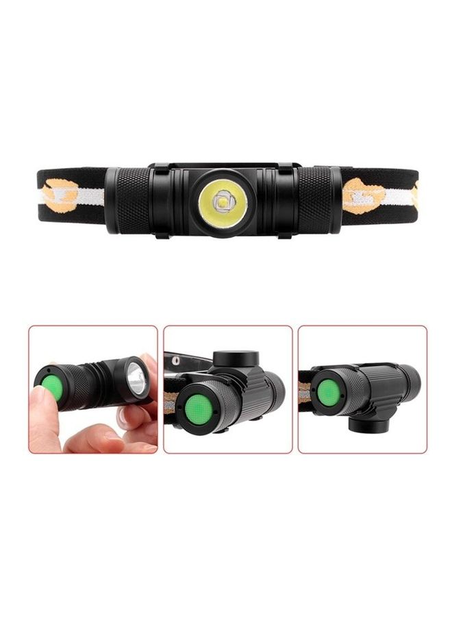 USB Rechargeable Aluminum Alloy Waterproof Strong Light