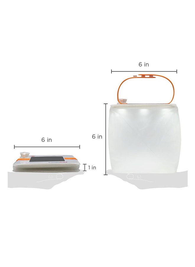 Solar Inflatable Lanterns 2-In-1 Phone Charger 20.3*17.8*51cm