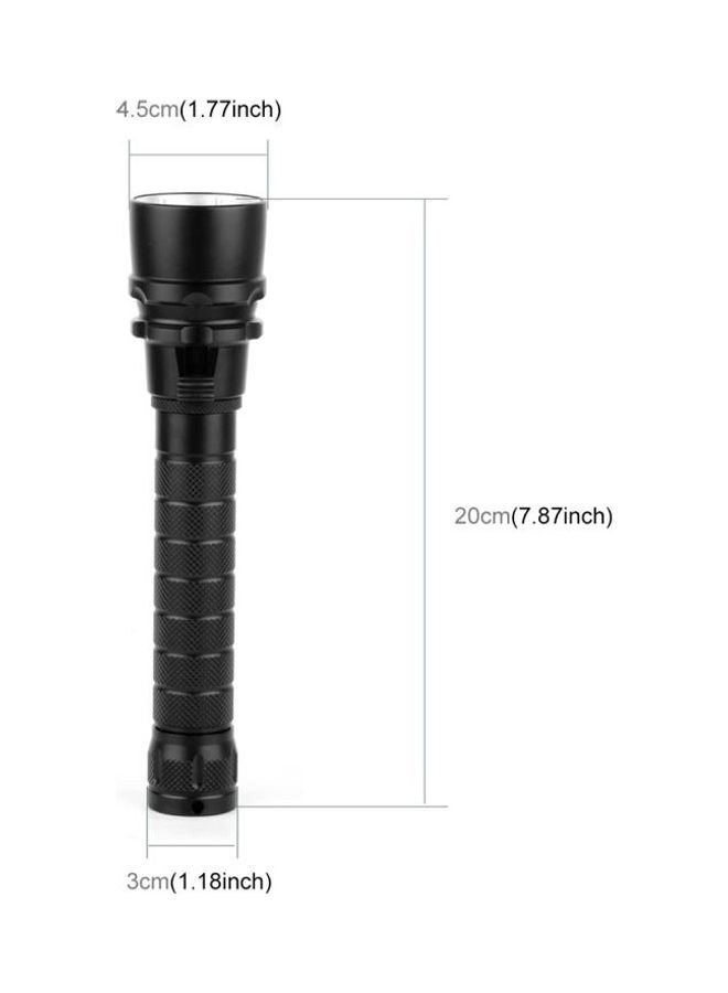 Puluz 1000LM Aluminum Alloy Diving LED Flashlight