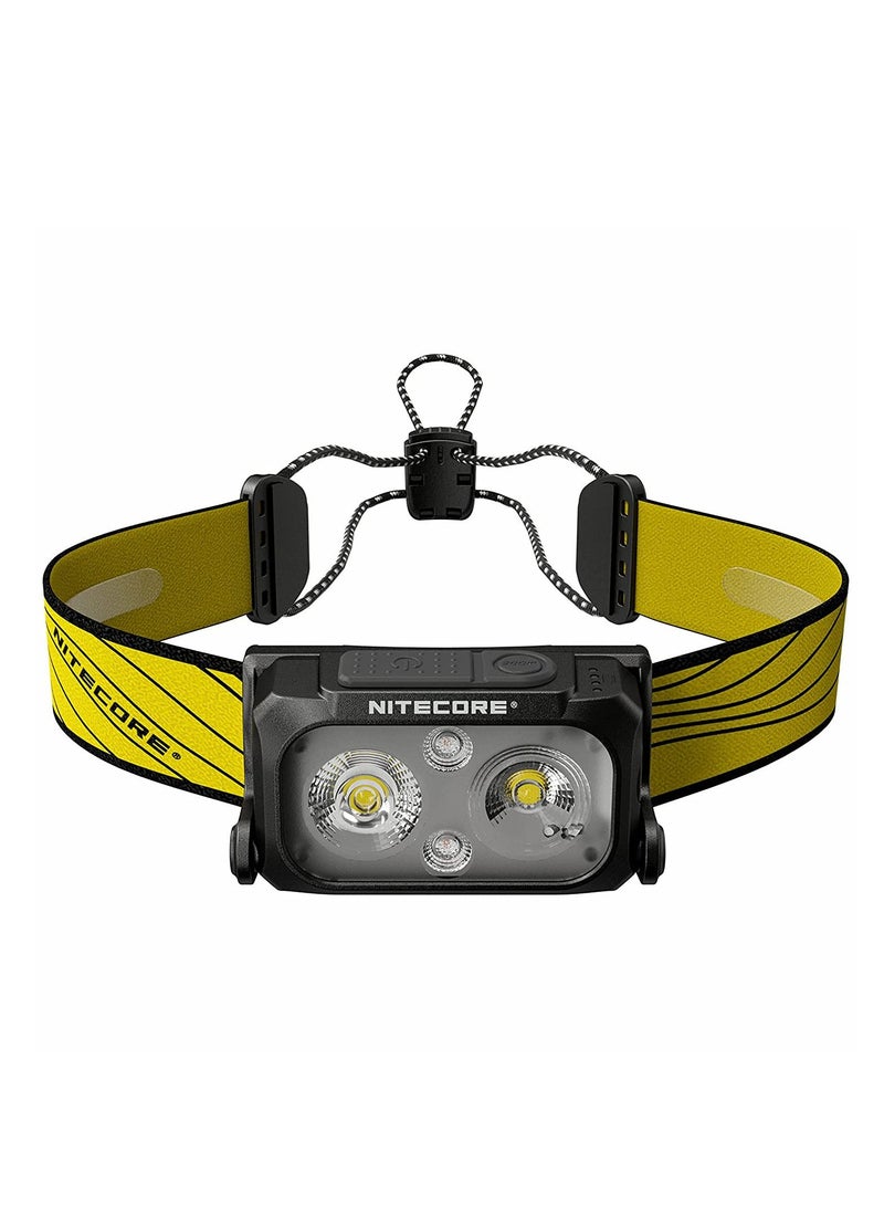 NITECORE NU25 Upgraded 400 Lumen Headlamp USB-C Rechargeable Three Light Source Headlight IP66 Protection Level Built-in Battery