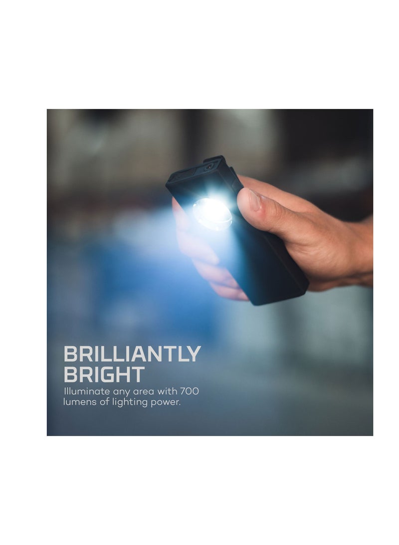 SLIM+  Rechargeable Pocket Light with Laser Pointer and Power Bank