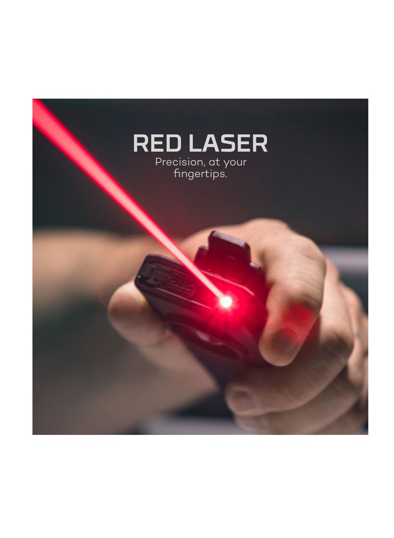 SLIM+  Rechargeable Pocket Light with Laser Pointer and Power Bank