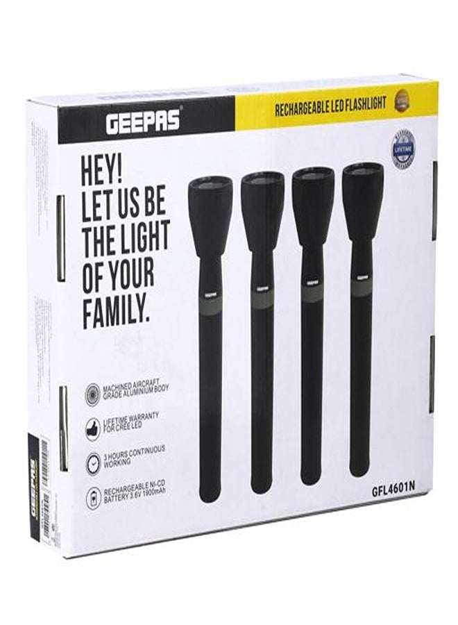 4-Piece Rechargeable LED Flashlight
