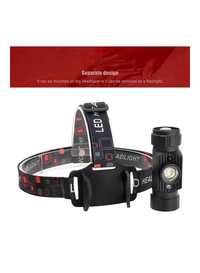 LED Induction Headlight With USB Cable