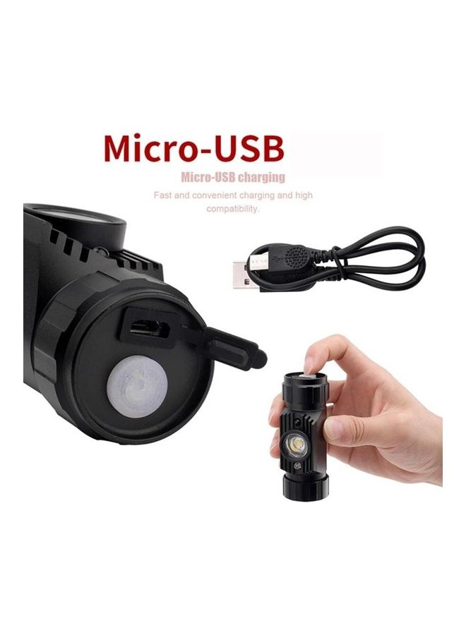 LED Induction Headlight With USB Cable