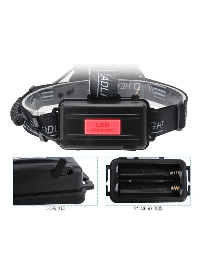 5-LED USB Rechargeable Long-Range Camping Headlight