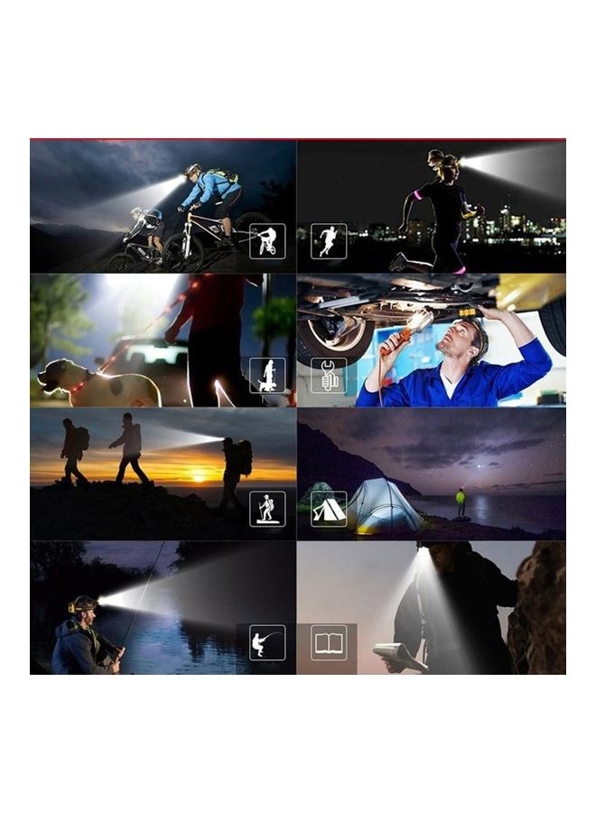 41 LEDs Rechargeable Waterproof Camping Headlight