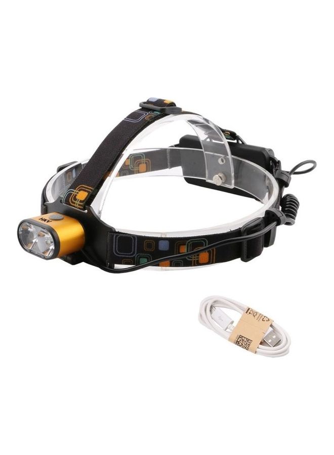 USB Rechargeable Adjustable 3 Modes Rotatable Waterproof LED Headlight