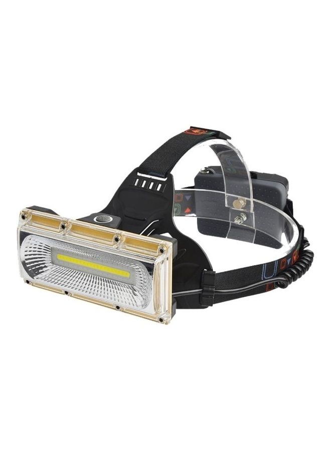 LED+COB Head-mounted Flashlight