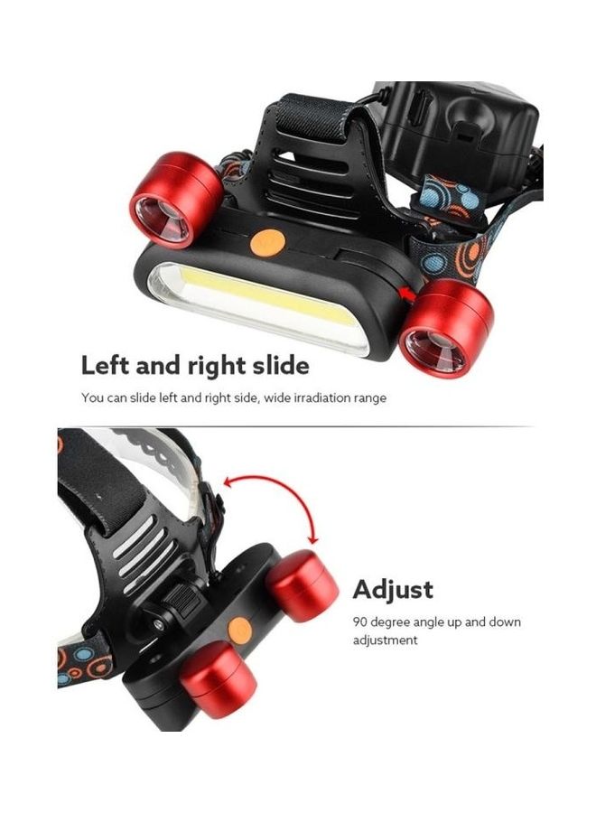 2000 Lumens Adjustable Brightness Rechargeable 3 Modes LED Headlights