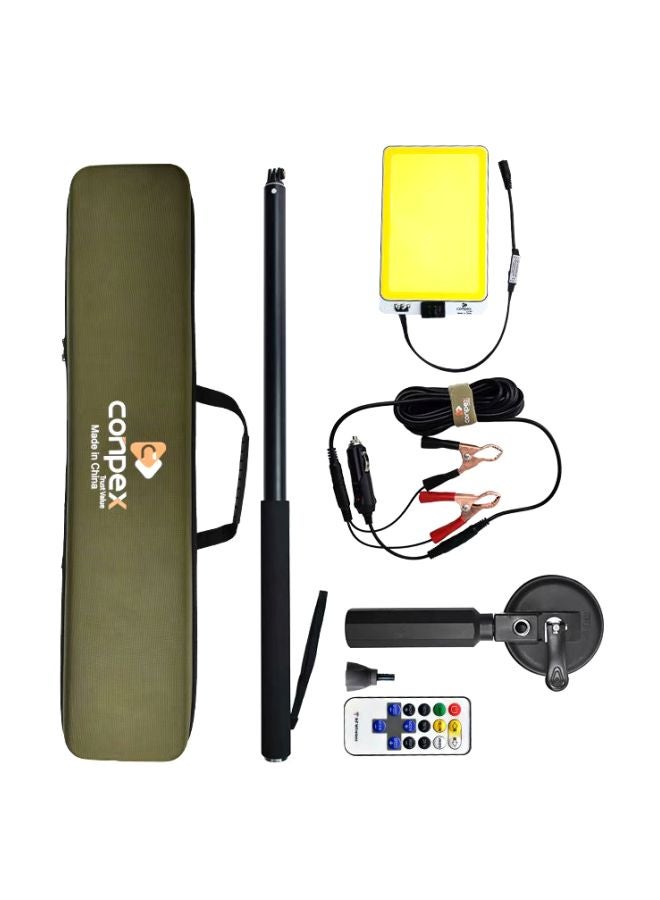 Multifunction Fishing Rod Telescope Lamp With Hiking Kit