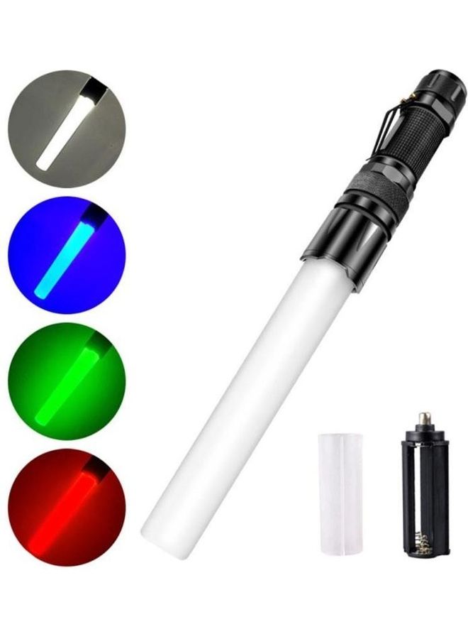 IPX5 Waterproof Telescopic Zoom LED Flashlight With 5-Levels Dimming
