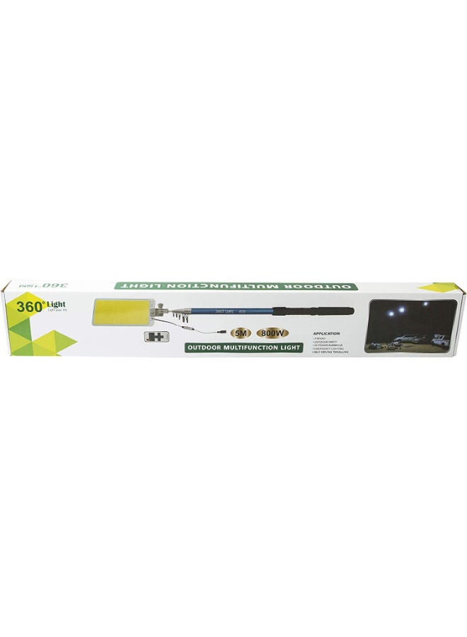 Outdoor Multifunction Led Light 800W Portable Detachable Multi-mode for Camping Garden Fishing Emergency Car repair