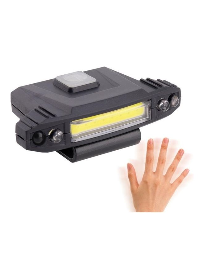 USB Rechargeable Mini Induction Clip Cap YWX Headlight