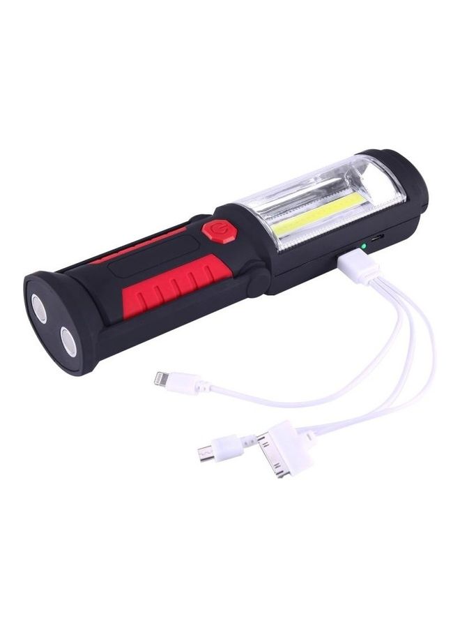 IP43 Waterproof 400 LM LED Torch Work Light Multicolour