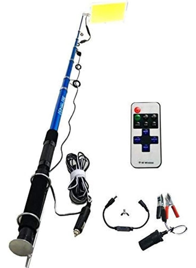 500W Car LED Fishing Rod Light Remote Control Outdoor Camp Light Picnic Barbecue Light 12V 75x5.5x12centimeter