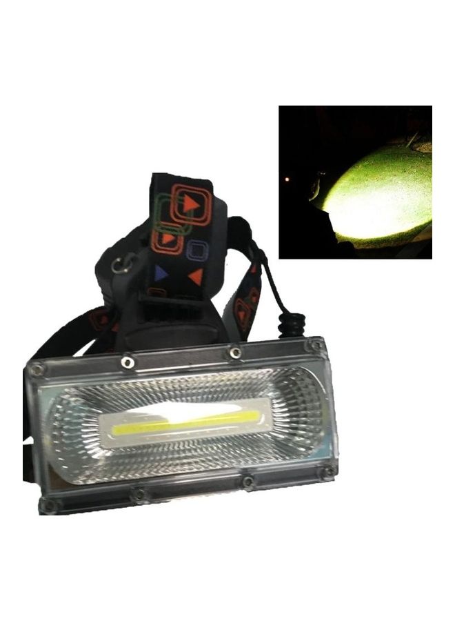 LED+COB Head-mounted Flashlight