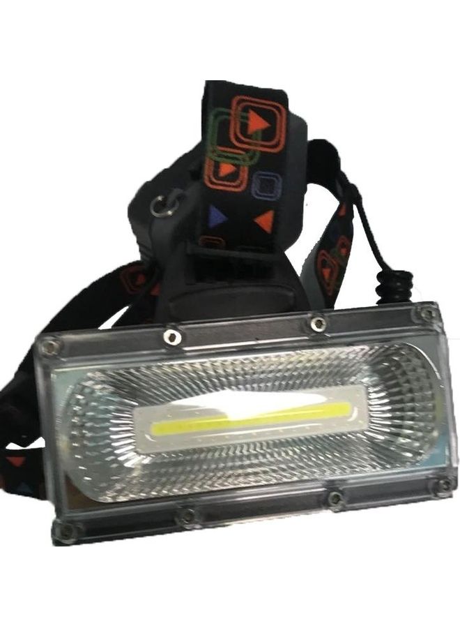 LED+COB Head-mounted Flashlight