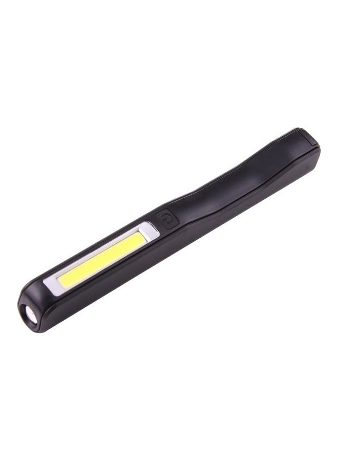 100LM High Brightness Flashlight COB LED 2-Modes with 90 Degree Rotatable Magnetic Pen Clip