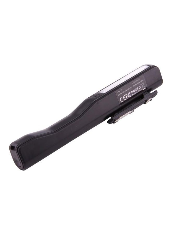 100LM High Brightness Flashlight COB LED 2-Modes with 90 Degree Rotatable Magnetic Pen Clip