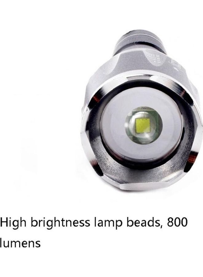 Strong Magnetic Rechargeable Telescopic Zoom LED Flashlight