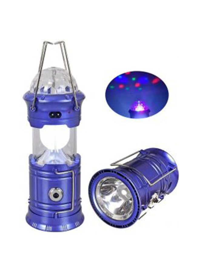 3-In-1 LED Solar Camping Rechargeable Lantern 10x11cm