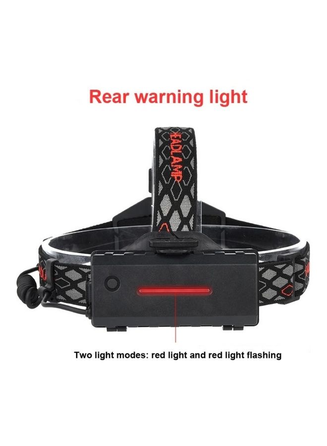 USB Charging Rotational Multi-Functional Three Light Sources Headlight