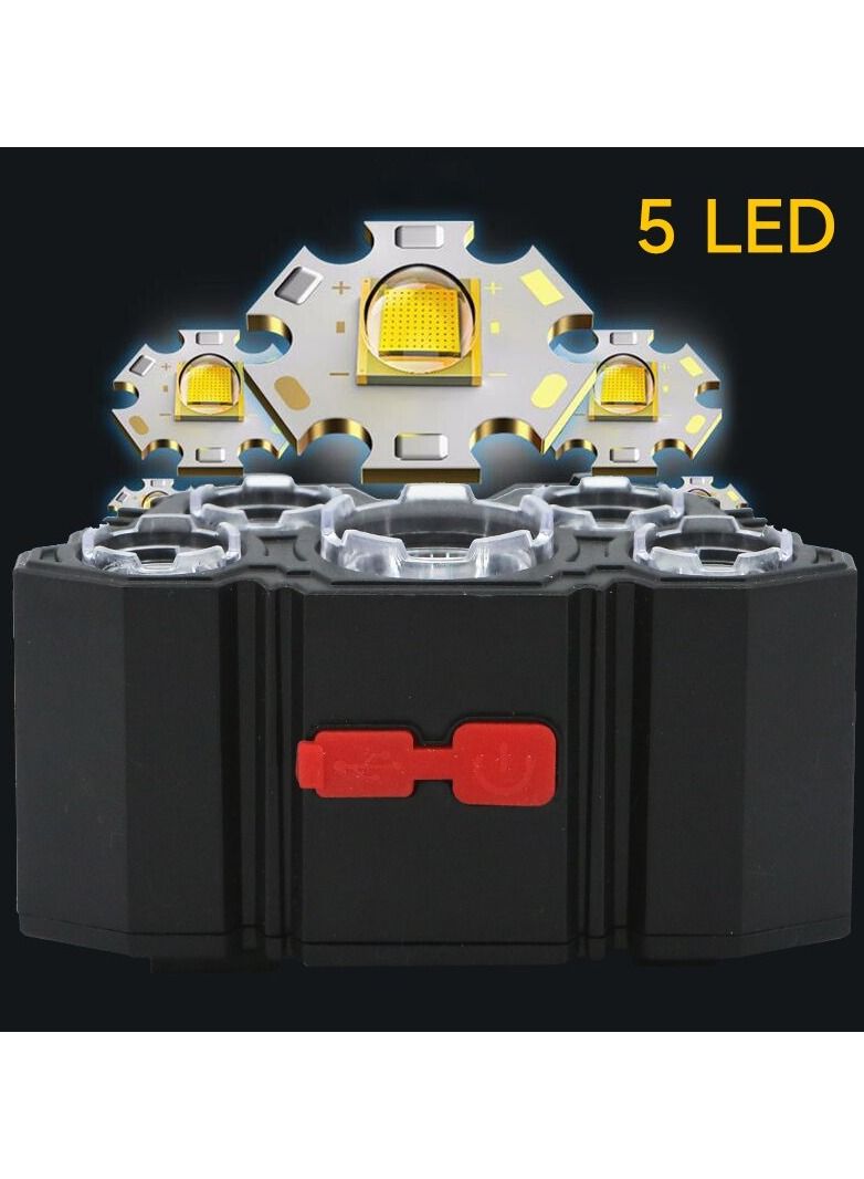 Camping Head Lamp Retractable Headlamp for Hiking for Biking for Camping for Fishing for Jogging