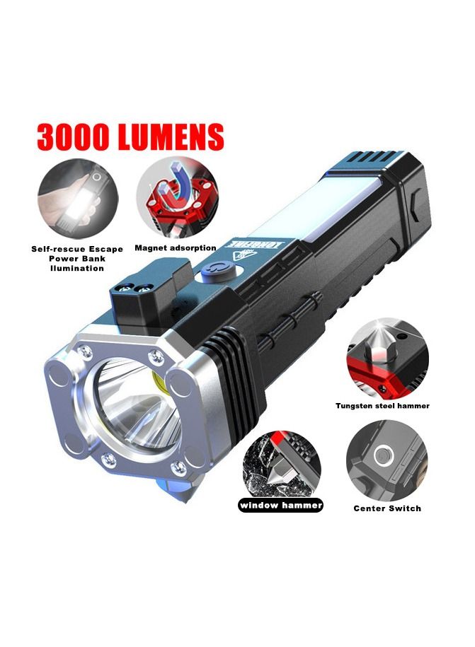 The Portable Torch Camping Accessories and Gear LED Flashlight Lights for Runners Rechargeable