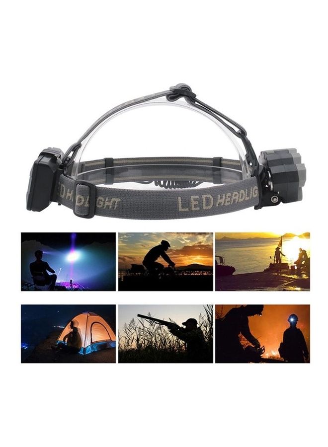 8-LED Multi-Functional YWX USB Rechargeable Headlight