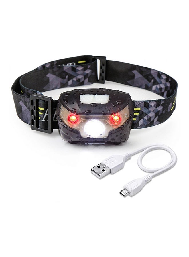 Rechargeable Camping LED Headlamp With Cable 5.5 x 3.5cm