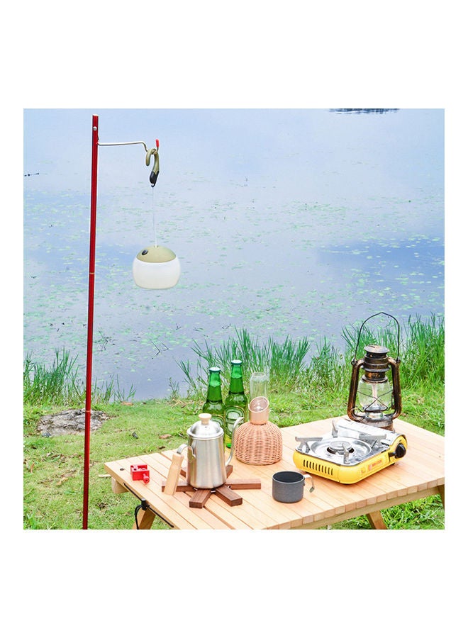 Detachable Lantern Lamp Tripod Stand for Camping 35.5 x 2 x 10.5cm
