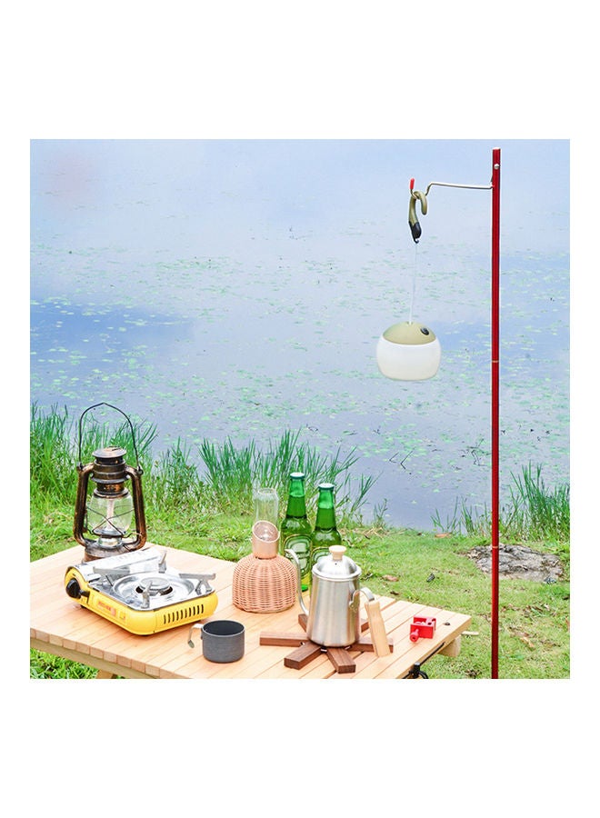 Detachable Lantern Lamp Tripod Stand for Camping 35.5 x 2 x 10.5cm