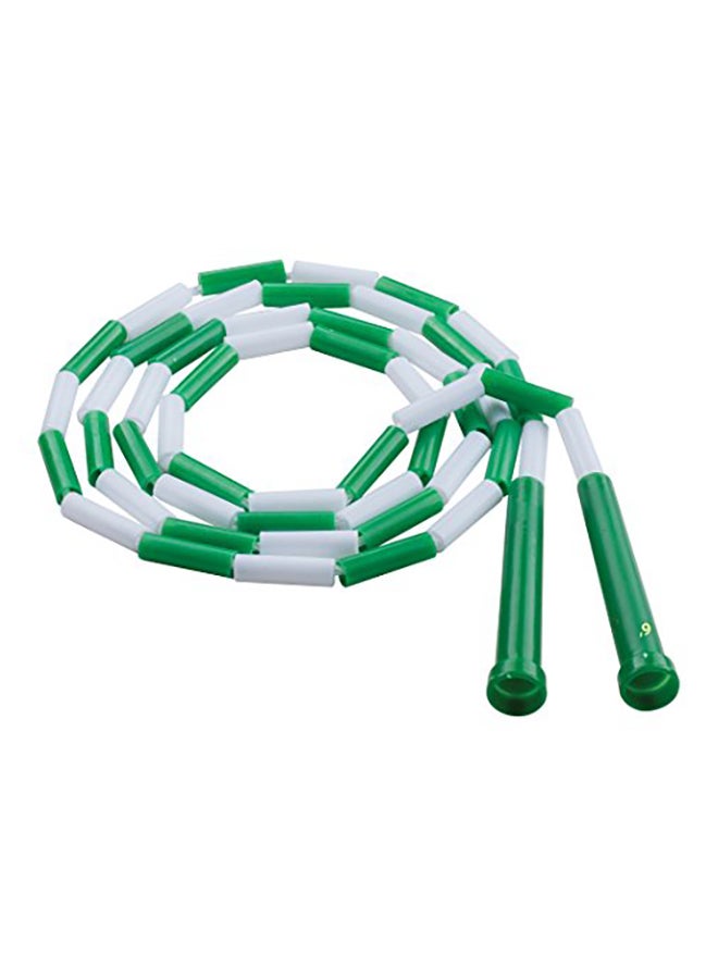 Plastic Segmented Jump Rope 0.6X9.7X2.7inch