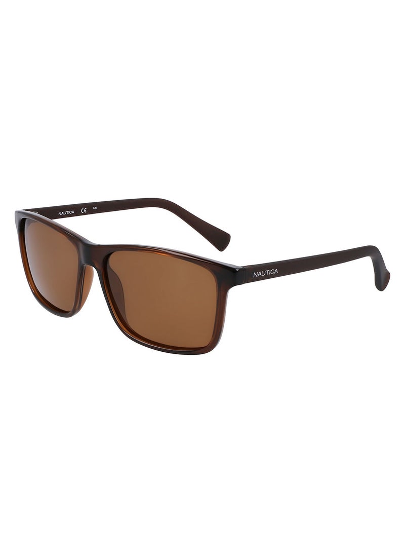 Men's Rectangular Sunglasses - N2246S-210-5815 - Lens Size: 58 Mm