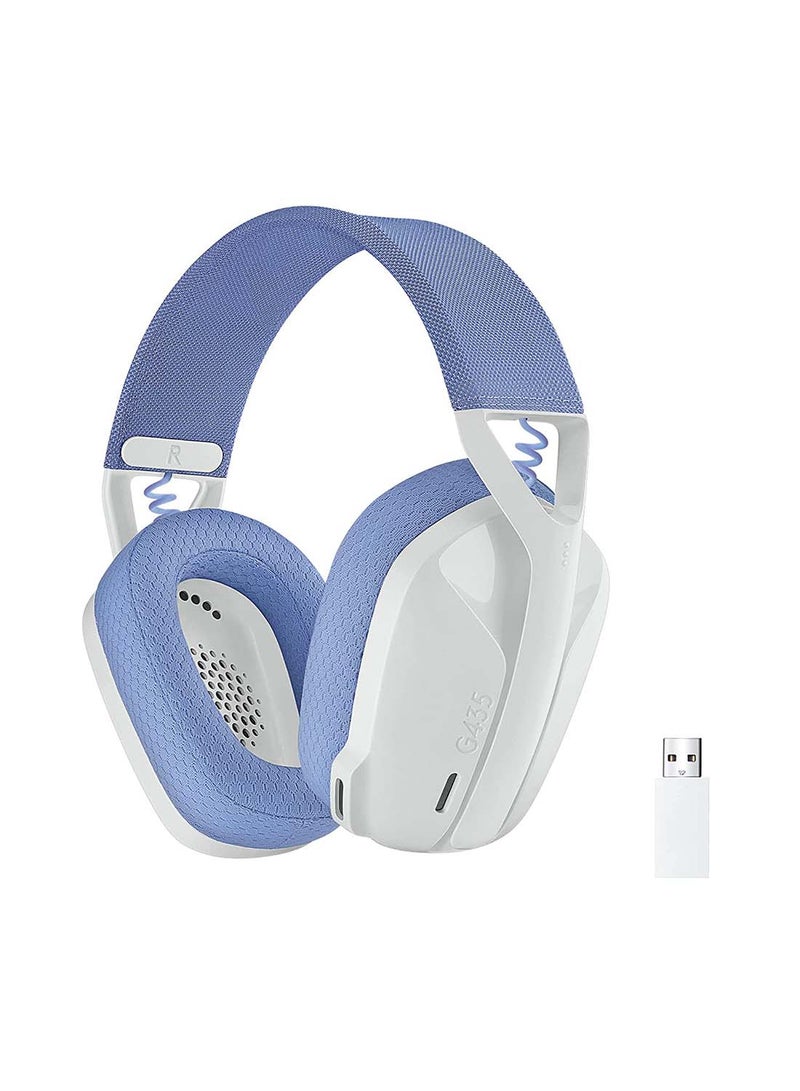 G435 Lightspeed Wireless Gaming Headset - White