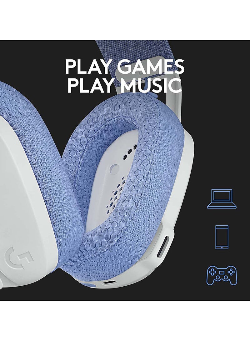 G435 Lightspeed Wireless Gaming Headset - White