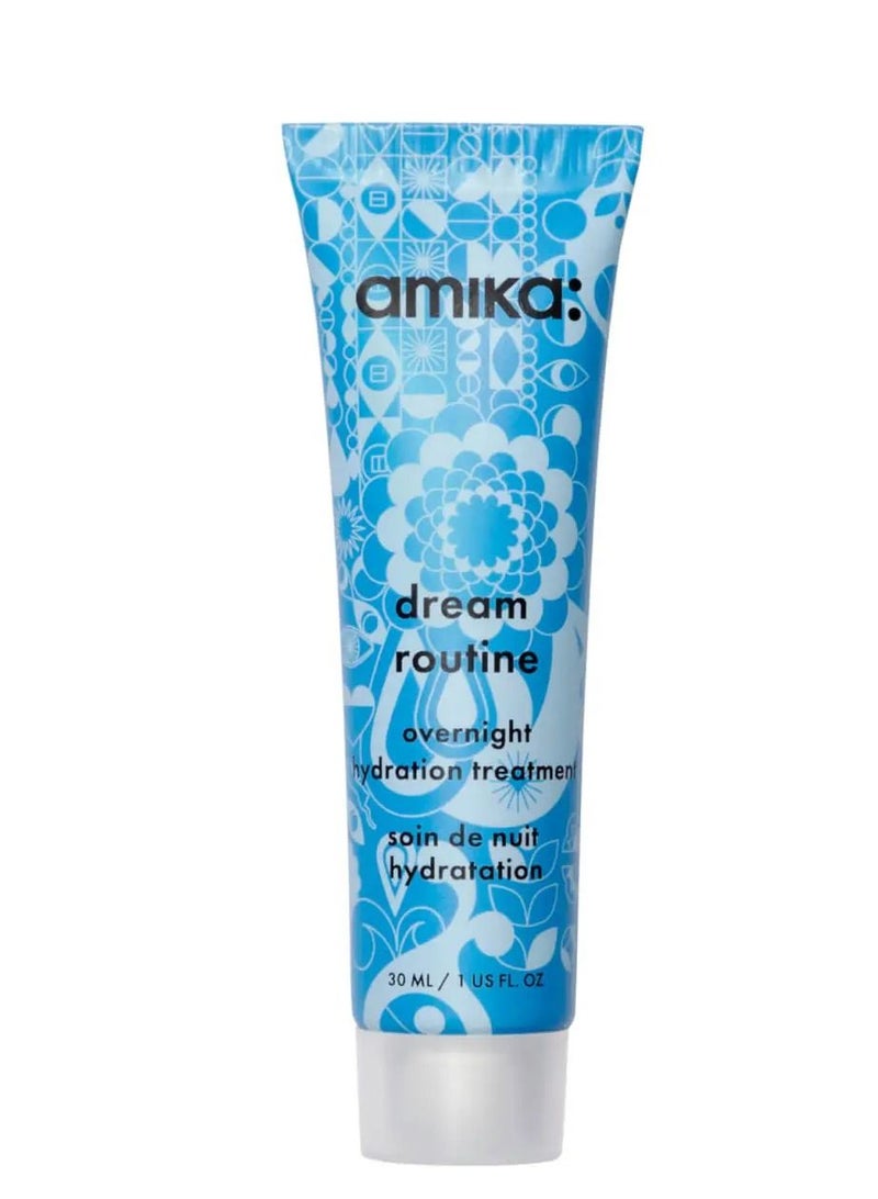 Amika dream routine overnight hydrating hair mask 30ml