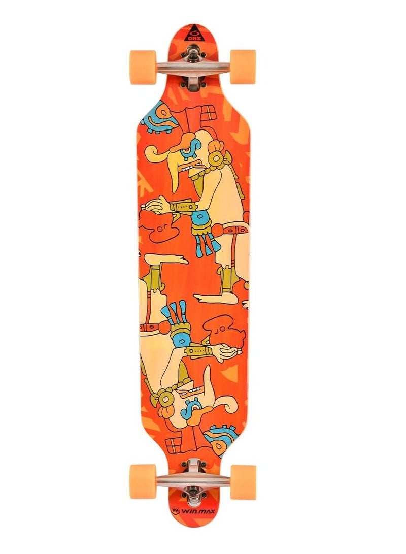 Winmax Long skateBoard (Orange)
