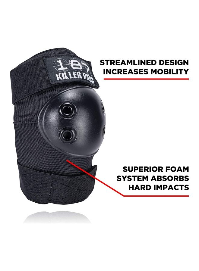 Combo Pack With Elbow Pads & Knee Pads Black XS