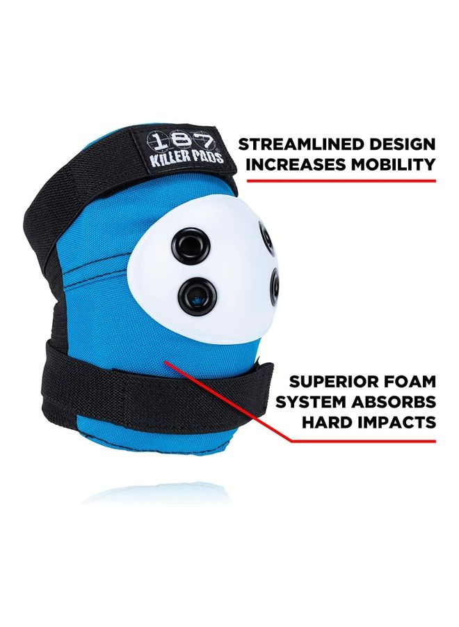 Combo Pack With Knee Pads & Elbow Pads Red, White, Blue S / M