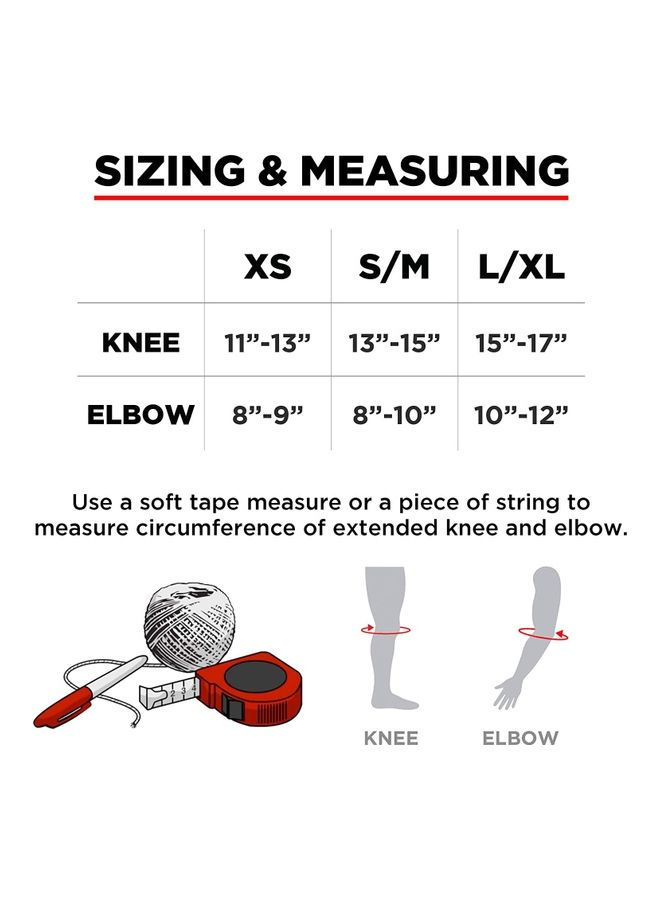 Combo Pack With Knee Pads & Elbow Pads Red, White, Blue S / M