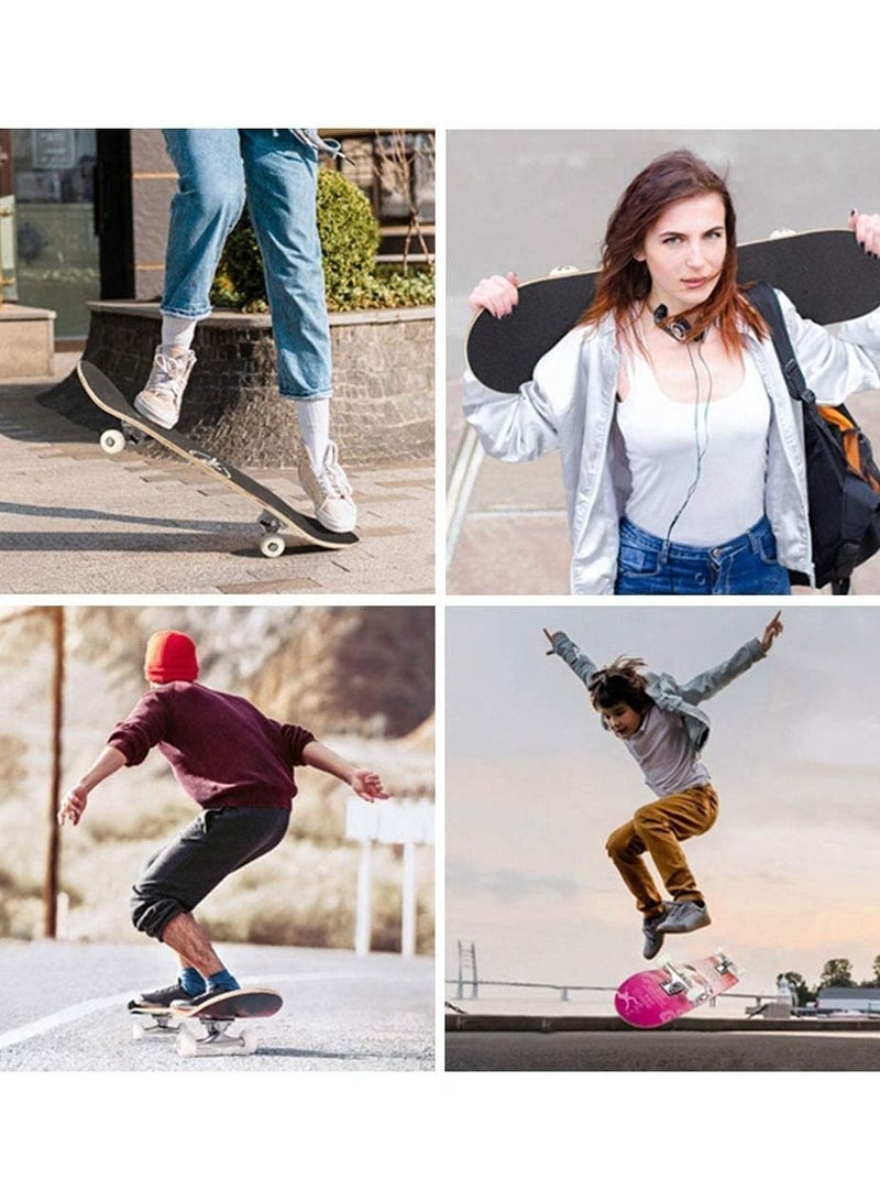Standard Skateboards with Plain Wheels for Beginners - 31''x 8''