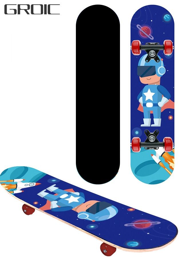 Complete Skateboards for Teens, Beginners, Girls,Boys,Kids,Adults 24 inches