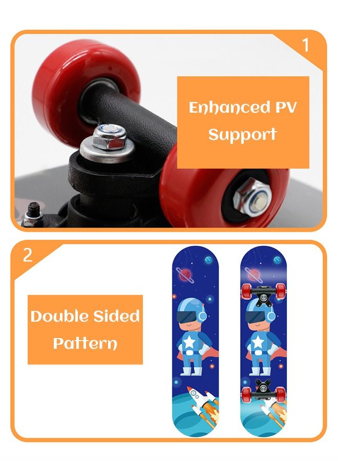 Complete Skateboards for Teens, Beginners, Girls,Boys,Kids,Adults 24 inches