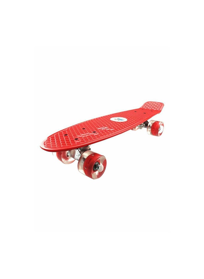 Flash Wheels Fish Shape Skate Board With Carrying Bag 3.25inch