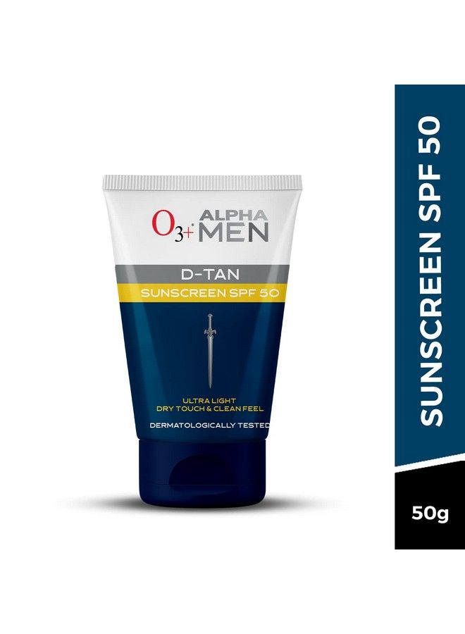 Alpha Men Dtan Sunscreen Spf 50