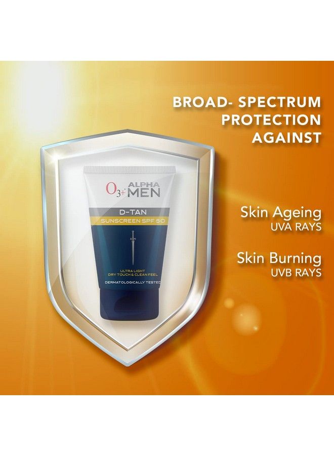 Alpha Men Dtan Sunscreen Spf 50