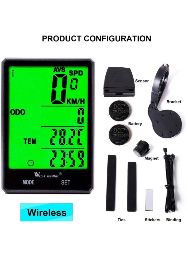 9-Piece Bicycle Odometer Set